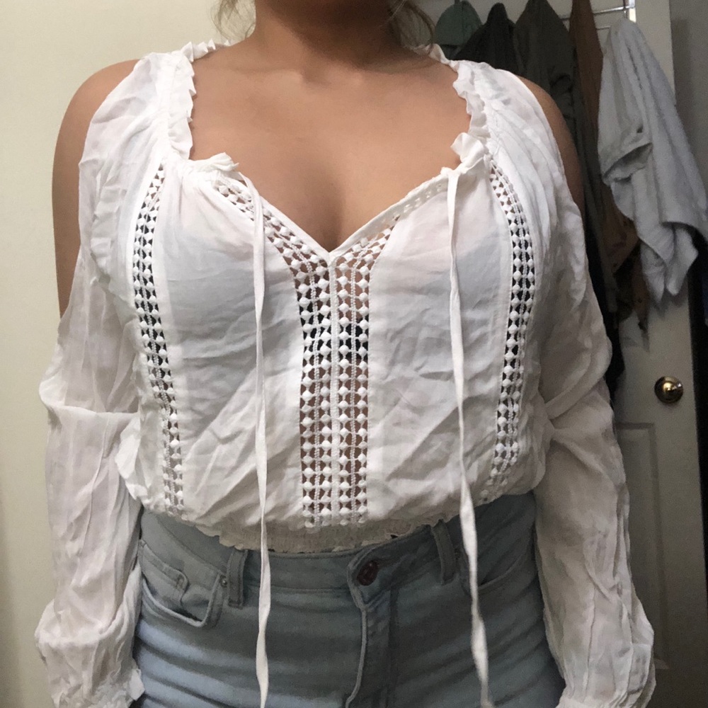 White blouse from H&M